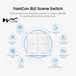Bluetooth Smart 4 Gang Light Switch LED Light Spare Parts Touch Control