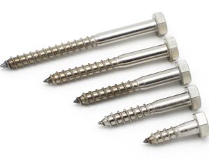 Wholesale Stainless Steel Standard The Hexagon self-tapping screw Hex half tooth bolts from china suppliers