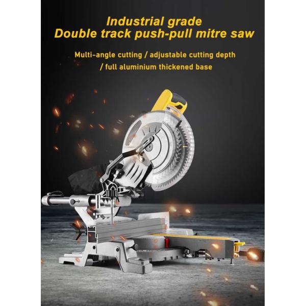 Corded Dual-Bevel Sliding Glide Miter Saw