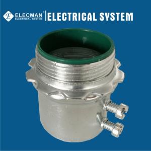 Wholesale Steel EMT Connectors Set Screw Type With Insulated Throat 1/2&quot; - 4&quot; from china suppliers