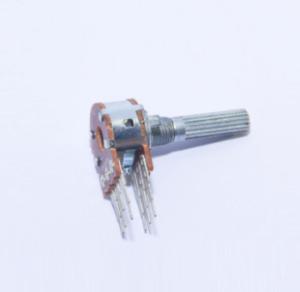 Wholesale 16mm rotary potentiometer with metal shaft, carbon potentiometer, trimmer potentiometer from china suppliers
