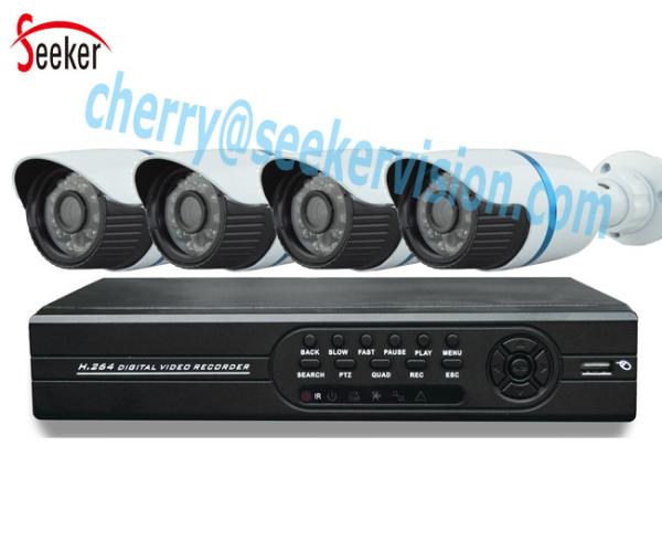 2017 Hot Sale Economical Waterproof 1080N 4CH standalone cctv dvr kit set 960P