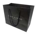 Luxury custom logo printing shopping paper bag gift packaging bag