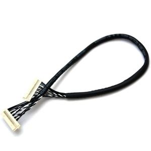 Wholesale Electronic VGA Converter 20 Pin LVDS Connector LCD Panel Cable Assembly for Inspection from china suppliers