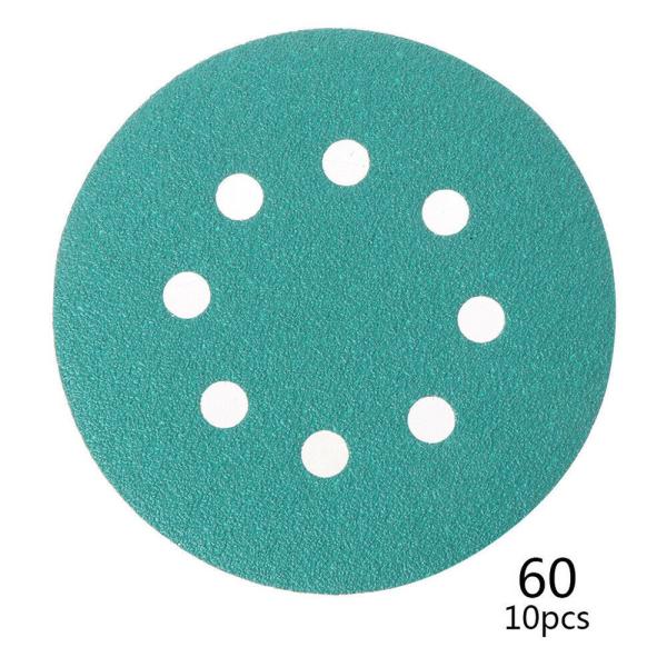 Green Film Polyester Substrate Ceramic Sanding Disc Wet Strength For Automotive