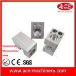 Strength Metal Processing Machinery Parts Electrical Plated Alloy Steel CNC