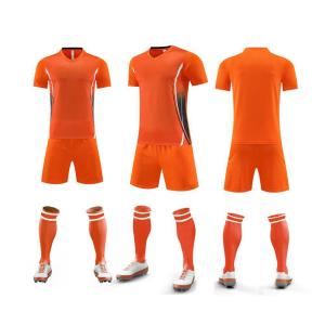 Wholesale Craft Your Team's Identity Custom Football Kits with Polyester Fabric Weight 155GSM from china suppliers