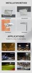 200w 300w 400w 500w 600w 1000watt 1200w 1500w LED Flood Light Provide Sample