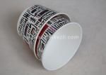 Offset Printing Disposable Ice Cream Cups , Ice Cream Paper Bowls Single Wall