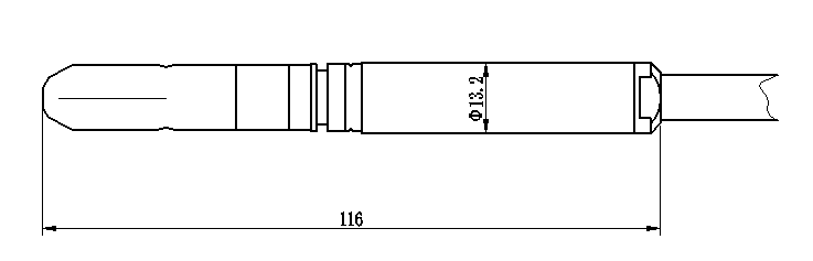 PL303 Submersible Diesel Fuel Tank Level Sensor 4 - 20mA