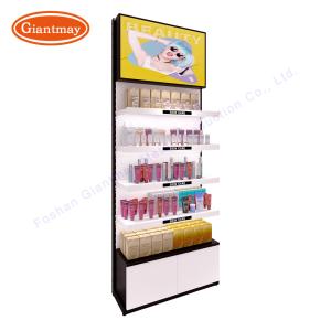 Wholesale Supermarket Cosmetic Perfume Storage Rack Floor Standing W930*D330*H2430mm from china suppliers