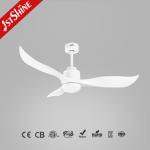 Wholesale Custom 52 Inch White 3 Blade Copper Motor Outdoor Led Light Ceiling