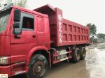 6x4 Second Hand Dumper Truck 2nd Hand Tippers Howo 336 With 10 New Tyres