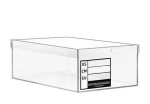 Wholesale Eco-friendly High Quality Acrylic Glass Shoe Box Factory Wholesale from china suppliers