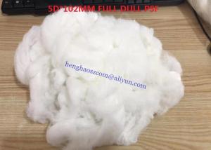 Wholesale 5D * 102mm Recycled Polyester Staple Fibre For Wool Spinning from china suppliers