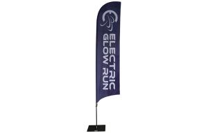 Wholesale Indoor / outdoor Silk screen printing Advertising flag banner With Custom Bases from china suppliers
