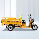 72V 1000W Electric Adult Tricycle for Cargo Max Body Trip Power Rickshaw Yellow