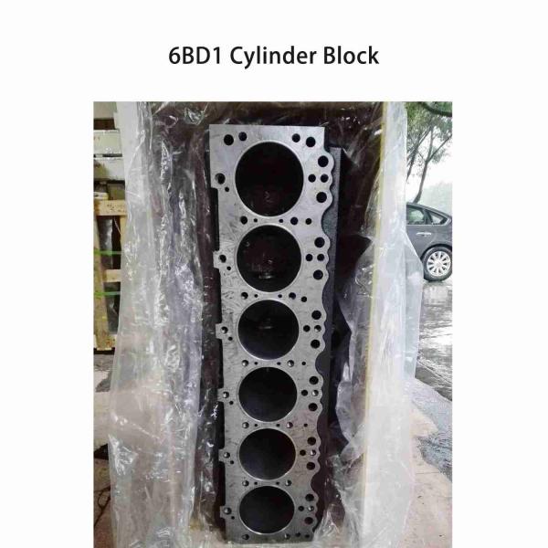 5.8L Displacement Isuzu 6BD1 Engine Cylinder Block 111210-4437 Replacement Parts