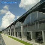 Agricultural Shed Large Polycarbonate Sheet Greenhouse Steel Pipe Light Material