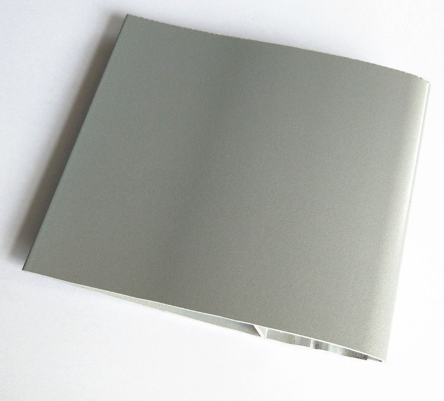 Silvery Powder Painted Exhaust Fan Blades / Ceiling Fan Blade Profile