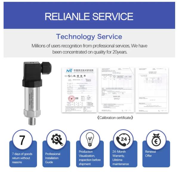 Electronic Underwater Pressure Sensor Water Compact Pressure Transmitter
