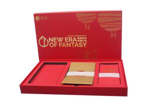 Wholesale Custom Cardboard Lid-Off Packaging Boxes Red from china suppliers