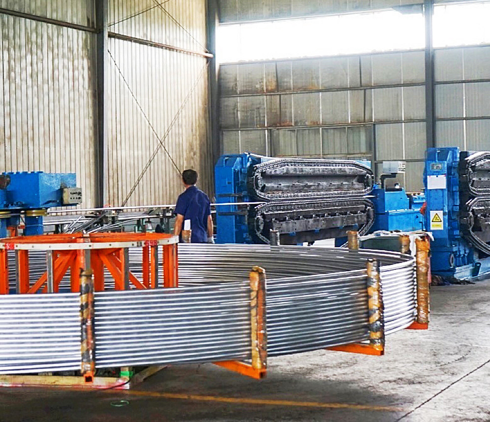Power Plant Aluminum Coil Tubing Water Cooling Tower Cooler Aluminum Tube 1070 D28