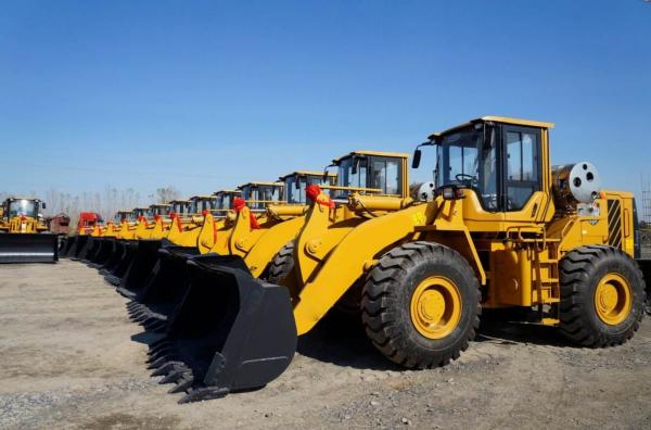 Quality Earth Moving Machine, 5Ton Bucket Wheel Loader Road Construction Equipment for sale