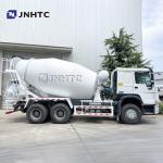 HW76 Cabin Mercedes Cement Mixer Vehicle With Throttle Control