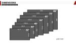Ultra Thin Bezel 55 Inch Open Frame LCD Screen Outdoor Advertising Player