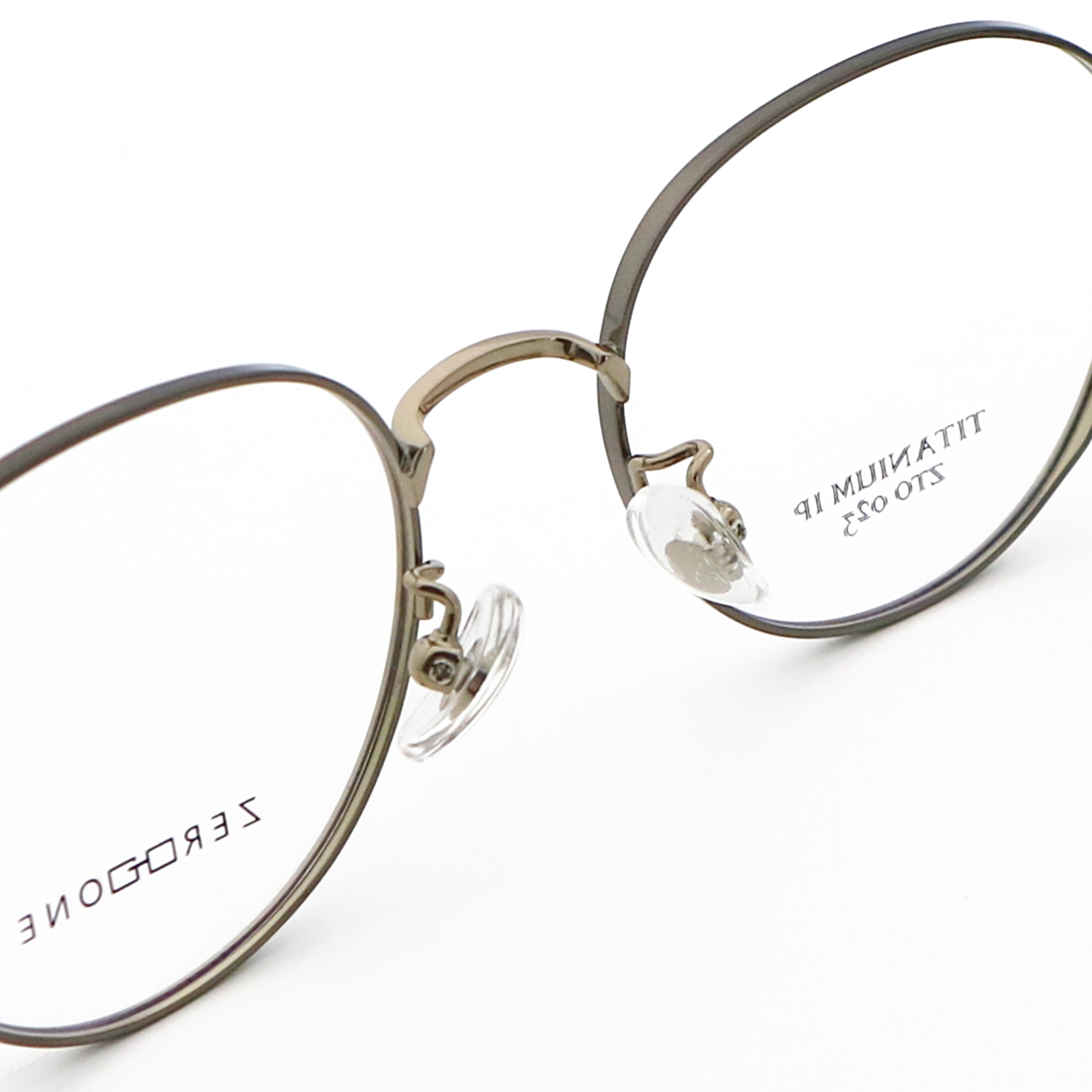 Light Titanium Glasses New Retro Literature And Art ZTO 023