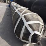 Black Marine Salvage Airbags / Inflatable Rubber Airbag For Rescue