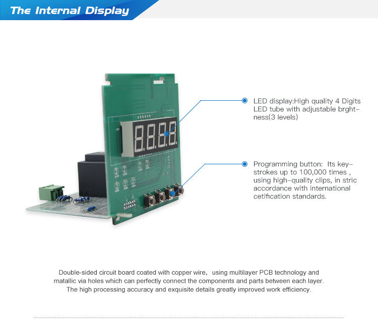 Digital Frequency Meter 50HZ meter frequency counter