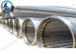 Vee-Shaped Wire Johnson Wire Wrapped Screen Used In Water And Oil Wells