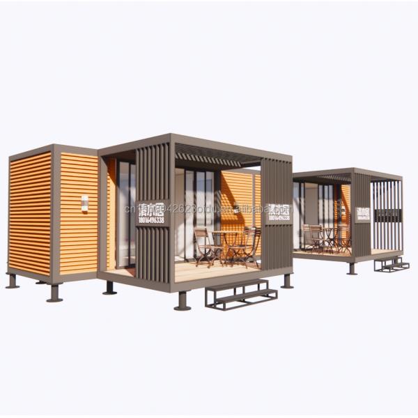 Chinese Design Steel Structure Container Modular Villa for Easy Assembly Modern Home Luxury Cabin Houses
