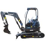 Crawler Toros Mini Excavator 2.6 Ton Small Digging Equipment For Road Repair