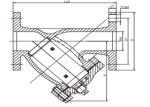 Cast Iron ANSI Y Strainer Valve 125LB Flange End For Water Oil Steam