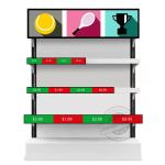 23.1inch Wall Mounted Stretched Bar Lcd Monitor Supermarket Shelf Wide Lcd