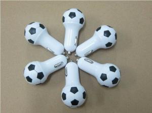 Wholesale 2015 football single USB car charger from china suppliers