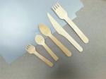 High Quality Disposable Wooden Cutlery Nature Color Fruit And Vegetable Cutter
