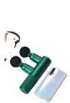 Lightweight 1.2kg Muscle Fascial Massager 2 Heads 3 Modes Mini Fascia Massage