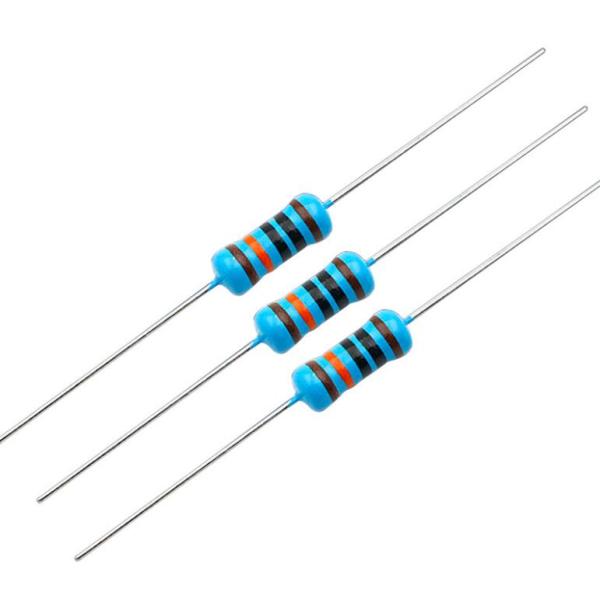 1% Tolerance Metal Film Resistor 10ohm-1Mohm 50pcs/Box