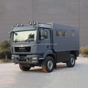 Wholesale FRP Composite Material 23ft Motorhome Truck Camper Shells for Overland Expedition DIY from china suppliers