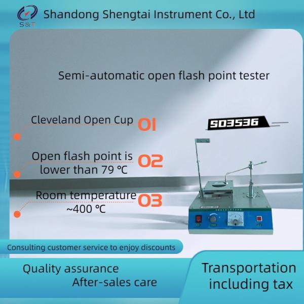 SD3536 Manual ignition of semi-automatic lubricating oil opening flash point