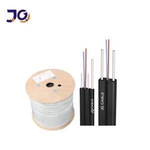 Wholesale White Jacket 4 Core G657A1 FTTH Fiber Optic Drop Cable from china suppliers
