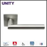 Stainless Steel Fire Door Lever Handle EN1906 and EN1634 Satin Finish