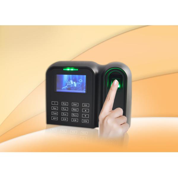 Touch keypad Fingerprint Time Attendance terminal With Check in/out ; Break in/