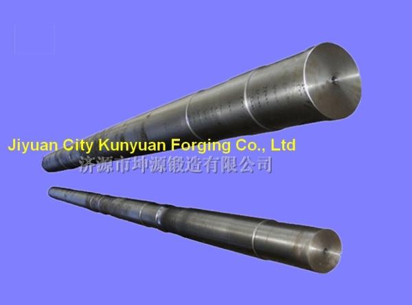 Diameter 200 - 800mm, Custom Alloy Steel Metallurgy Long Shaft Steel Forging
