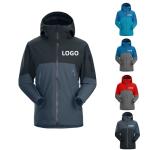 custom jacket training soft shell windbreaker For Men and Women hiking
