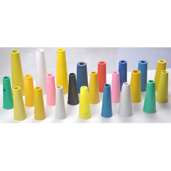 White / Colored Polyester Multi Colored Threads For Sewing , Less Broken Ends